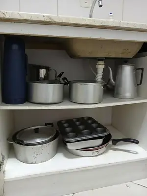 A cozinha ou kitchenette de Apto panorâmico