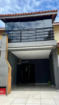 O edifício onde a casa de férias está situado