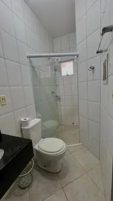 Uma casa de banho em Linda casa de praia em Bombinhas