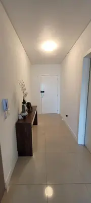 A planta de Apartamento frente Mar no Centro de Porto Belo