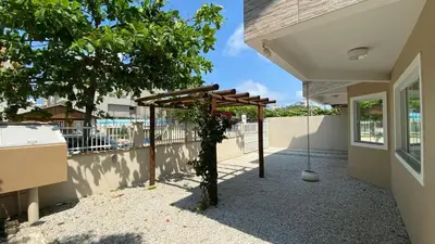 Uma varanda ou terraço em Casa em Mariscal 300m da praia Bombinhas