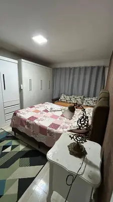 Uma cama ou camas num quarto em Casa 16