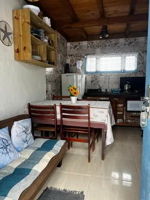 A cozinha ou kitchenette de Cabana Canto da Maré