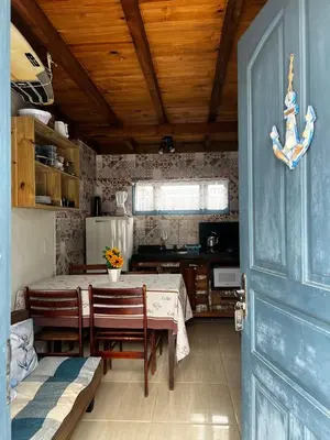 A cozinha ou kitchenette de Cabana Canto da Maré