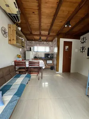 A cozinha ou kitchenette de Cabana Canto da Maré