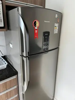 A cozinha ou kitchenette de Apartamento 500 metros da praia de Palmas