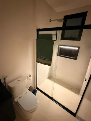 Uma casa de banho em Itapema Vista Mar