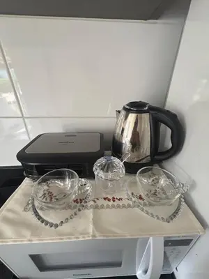 Comodidades para chá e café em Casa em itapema fácil acesso e bem localizada