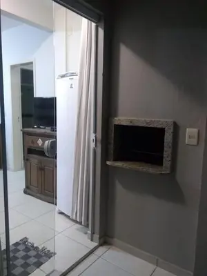 A cozinha ou kitchenette de Apto térreo com um dormitório