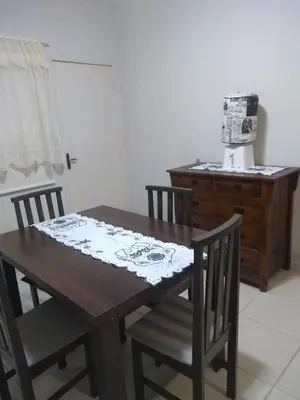 A cozinha ou kitchenette de Apto térreo com um dormitório