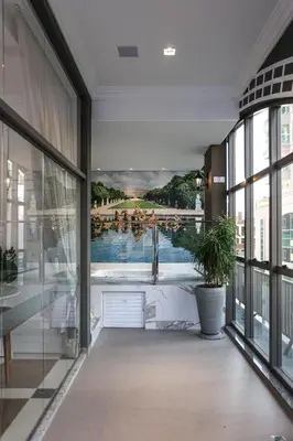 A piscina em ou perto de Apartamento em Meia Praia, 3 Suites, Completo