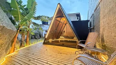 A planta de Cabana no Morro do Macaco