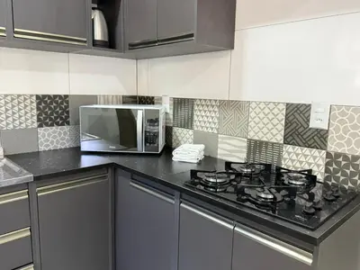 A cozinha ou kitchenette de Maria Olga 10
