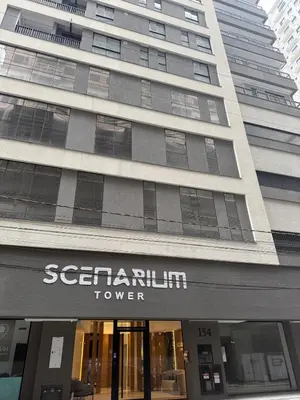 A planta de Apto novo a 500 mt da praia
