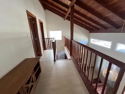 A planta de Casa da Mata - Casa grande com piscina em Mariscal