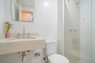 Uma casa de banho em Porto Fino - Centro de Bombinhas SC