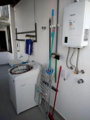 A planta de Apartamento aconchegante 100 metros do mar