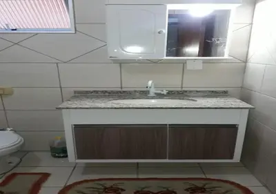 Uma casa de banho em Casa em Palmas - 2 Min da Praia - Ideal para Família