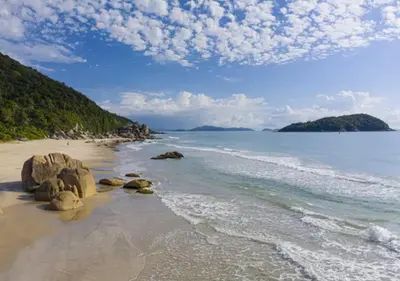 Paisagem natural perto da casa de férias
