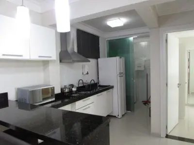 A cozinha ou kitchenette de Bombinhas summer bech
