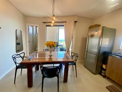 A cozinha ou kitchenette de Oceana Suites Porto Belo