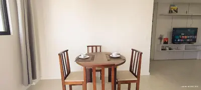A cozinha ou kitchenette de Apto 1 suite e 1 quarto, sacada com churrasqueira