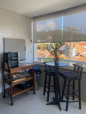 A cozinha ou kitchenette de Apartamento Centro de Bombinhas