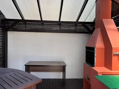 A planta de 4 Suítes • Playground Privativo • Churrasqueira