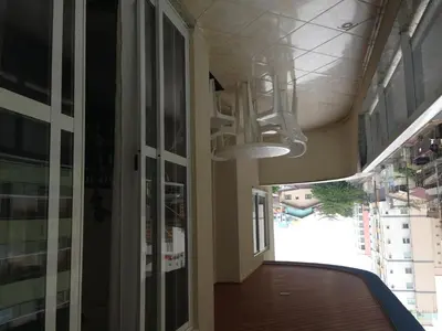 A planta de Apartamento em Meia Praia