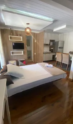 A cozinha ou kitchenette de Pousada Canto do Pescador