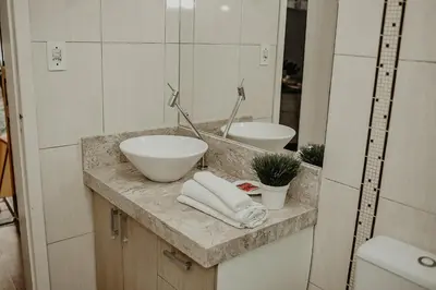 Uma casa de banho em Pousada Canto do Pescador
