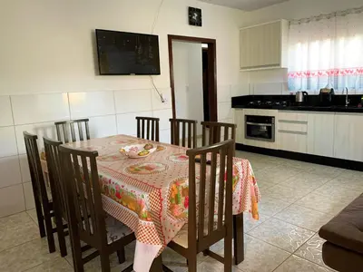 A cozinha ou kitchenette de Casa Bombinhas