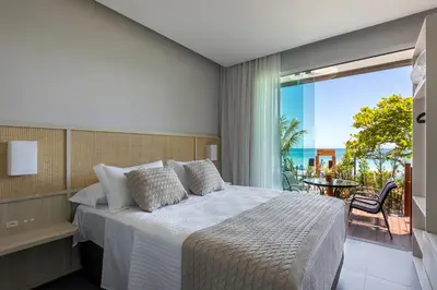 Uma cama ou camas num quarto em Pousada Gaúcha