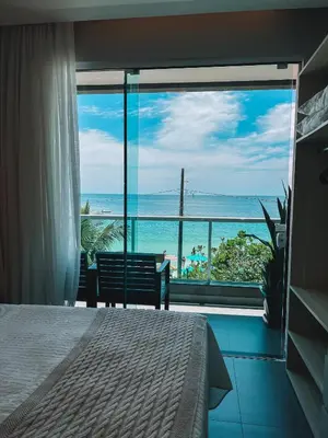 Uma cama ou camas num quarto em Pousada Gaúcha