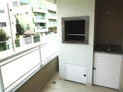 Uma varanda ou terraço em Novo Lar 1 Bombinhas (Eliseos)