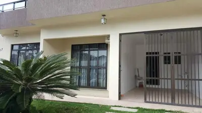 O edifício onde o apartamento está situado