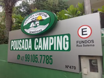 Um certificado, prémio, placa ou documento mostrado em Pousada Camping Bombinhas