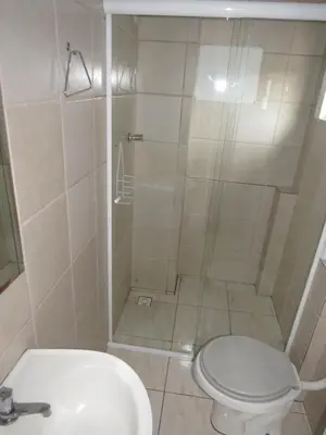 Uma casa de banho em Pousada Camping Bombinhas