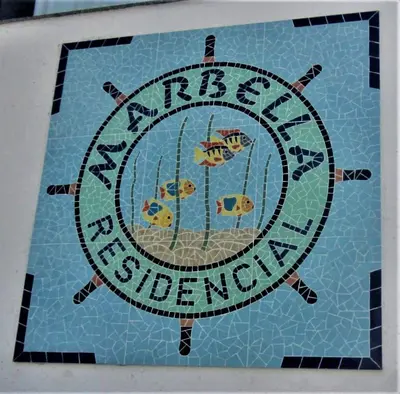 Um certificado, prémio, placa ou documento mostrado em Residencial Marbella