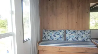 Uma área de estar em Residencial Marbella