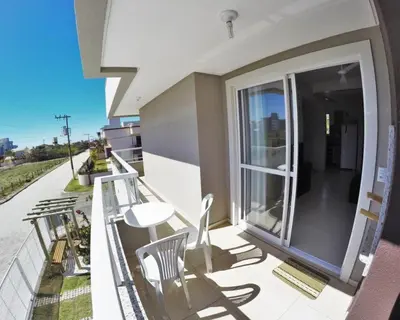 Uma varanda ou terraço em Costa do Sol Residencial
