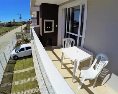 O edifício onde o apartamento está situado