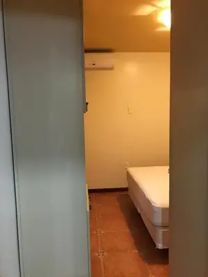 Uma cama ou camas num quarto em IMACULADO APARTAMENTO A 20 METROS DA PRAIA
