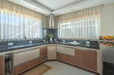 A cozinha ou kitchenette de Residencial Onda Azul