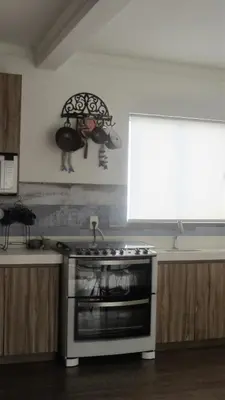 A cozinha ou kitchenette de loft lindo em Mariscal