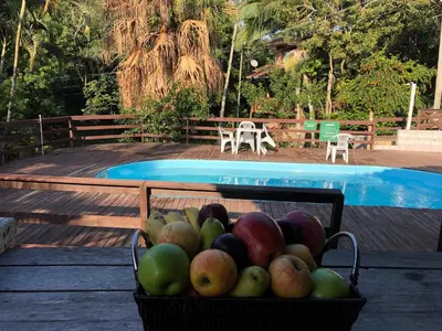 A piscina em ou perto de Pousada Nosso Bosque