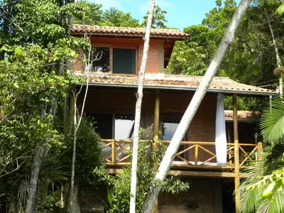 Uma varanda ou terraço em Pousada Nosso Bosque
