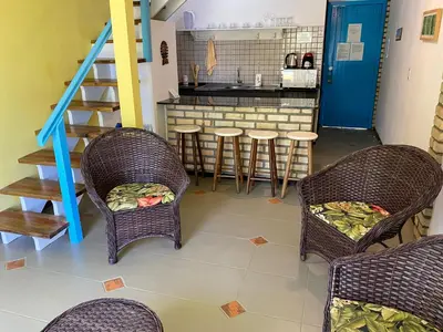 A cozinha ou kitchenette de O Costão do Sol