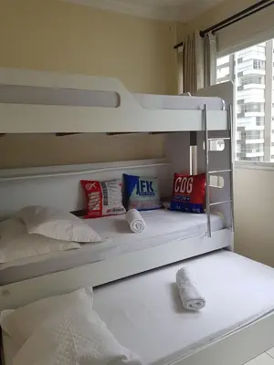 A planta de Apartamento Beira-Mar