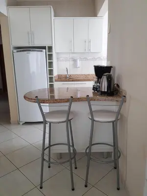A planta de Apartamento Beira-Mar